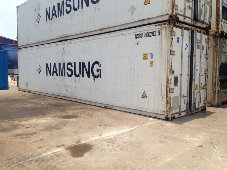 Lô Container lạnh NamSung mới cập cảng tại Sài Gòn